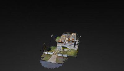 villa garden 3D Model